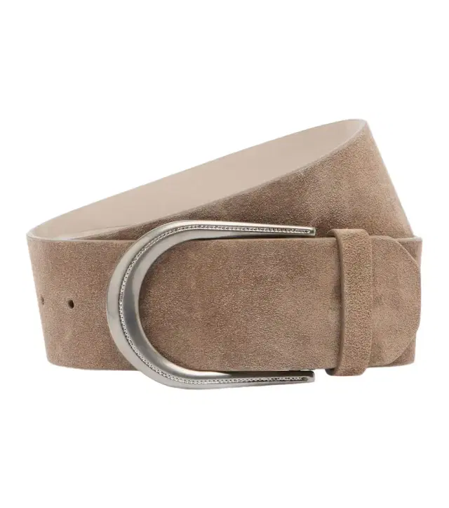 Brunello Cucinelli Monili suede belt
