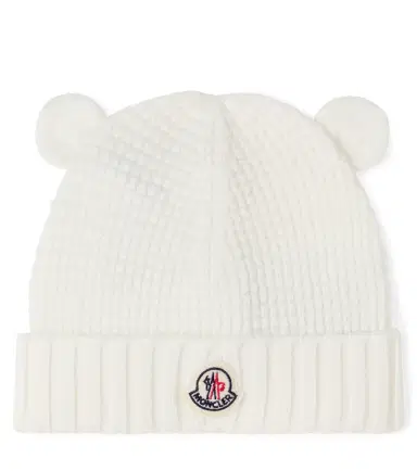 Moncler Enfant Baby virgin wool beanie | Thumbnail 1