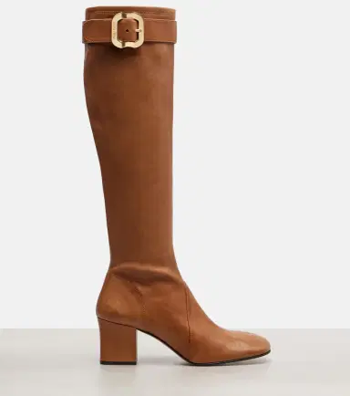 Miu Miu Leather knee-high boots | Thumbnail 3 Miu Miu Leather knee-high boots | Thumbnail 3