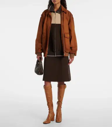 Miu Miu Leather knee-high boots | Thumbnail 5 Miu Miu Leather knee-high boots | Thumbnail 5