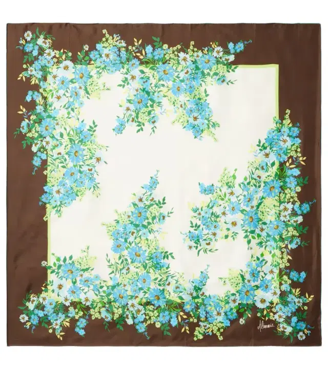 Alemais Alémais Floral silk scarf