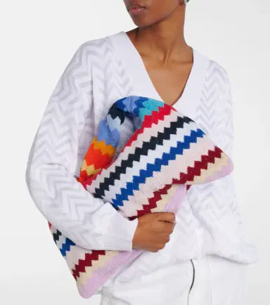 Missoni Zigzag cotton terry top-handle bag | Thumbnail 6