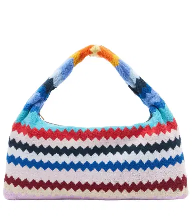 Missoni Zigzag cotton terry top-handle bag | Thumbnail 1