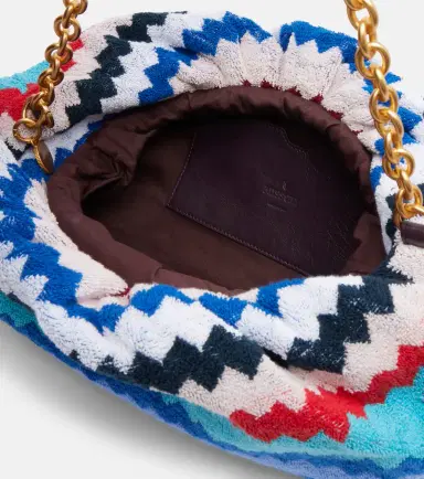 Missoni Zigzag Large terry clutch | Thumbnail 2 Missoni Zigzag Large terry clutch | Thumbnail 2