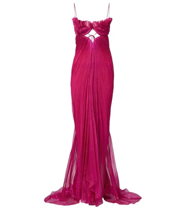 Maria Lucia Hohan Lupita draped silk gown