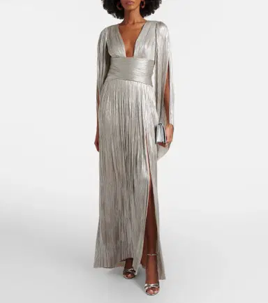 Maria Lucia Hohan Alana pleated silk tulle gown | Thumbnail 2
