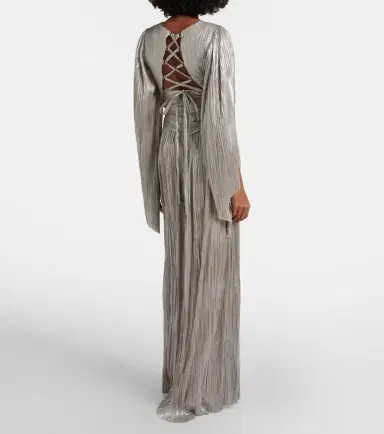 Maria Lucia Hohan Alana pleated silk tulle gown | Thumbnail 3