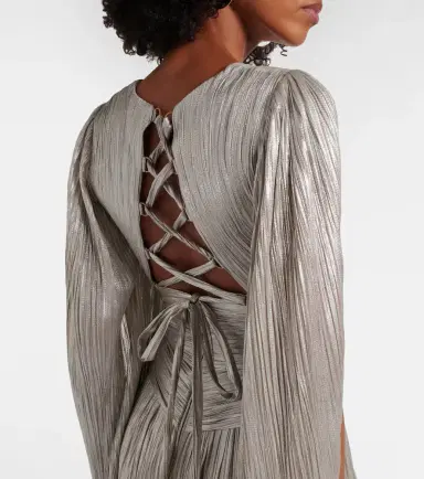 Maria Lucia Hohan Alana pleated silk tulle gown | Thumbnail 6