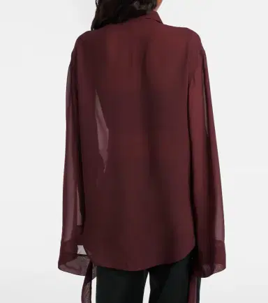 The Frankie Shop Verlin chiffon shirt | Thumbnail 2