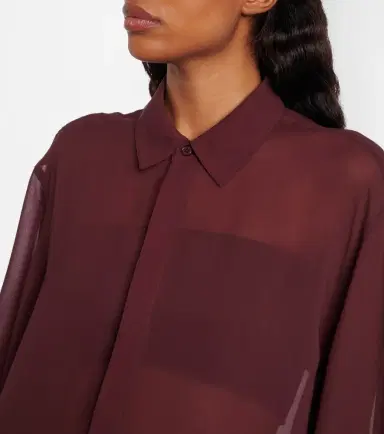 The Frankie Shop Verlin chiffon shirt | Thumbnail 6
