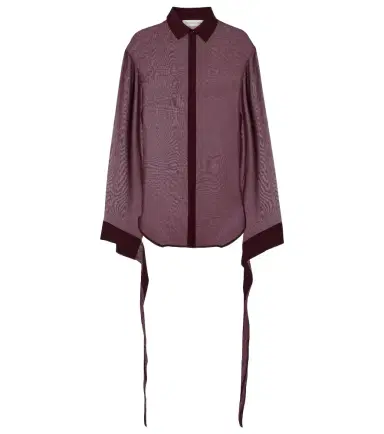 The Frankie Shop Verlin chiffon shirt | Thumbnail 1
