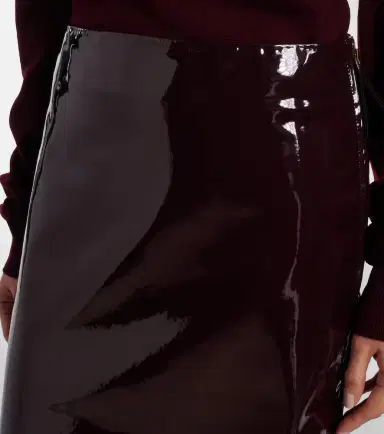 The Frankie Shop Samantha coated pencil skirt | Thumbnail 2