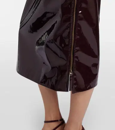 The Frankie Shop Samantha coated pencil skirt | Thumbnail 4
