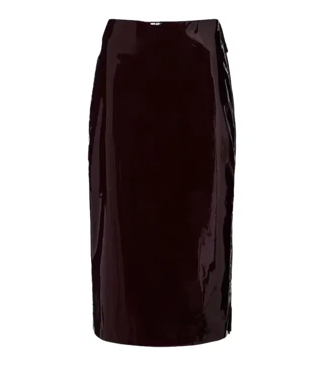 Samantha coated pencil skirt