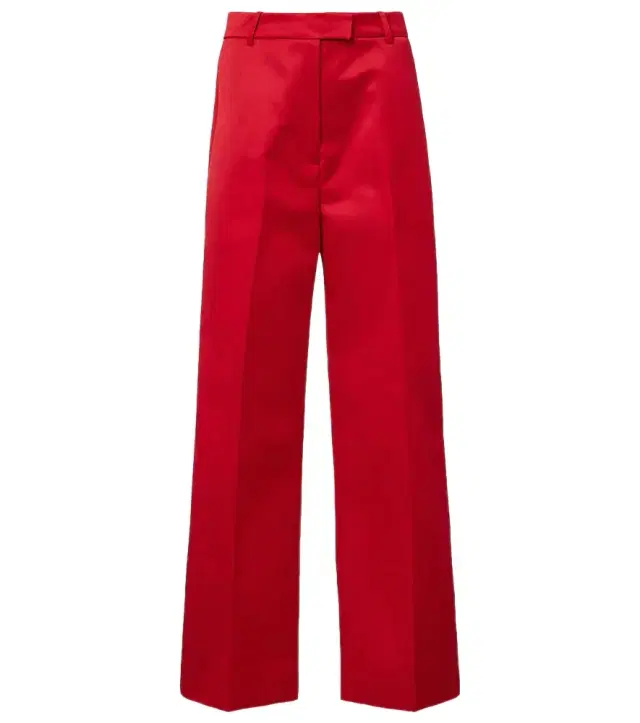 Brickell satin wide-leg pants
