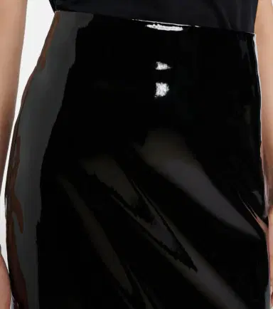 The Frankie Shop Samantha coated pencil skirt | Thumbnail 3