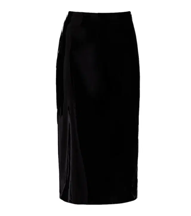 Samantha coated pencil skirt