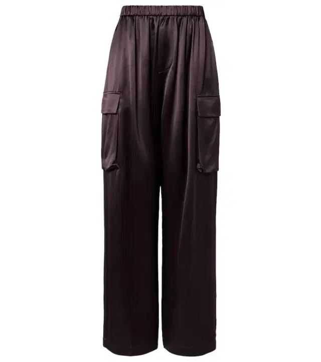 The Frankie Shop Delny satin cargo pants