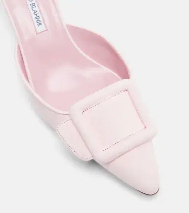 Manolo Blahnik Maysale 50 suede mules | Thumbnail 3