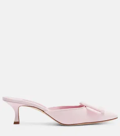 Manolo Blahnik Maysale 50 suede mules | Thumbnail 4