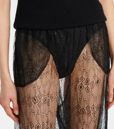 The Frankie Shop Orissa sheer wide-leg pants | Thumbnail 4 The Frankie Shop Orissa sheer wide-leg pants | Thumbnail 4