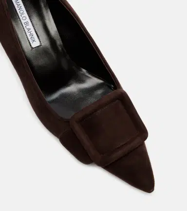 Manolo Blahnik Maysale 50 suede pumps | Thumbnail 2 Manolo Blahnik Maysale 50 suede pumps | Thumbnail 2