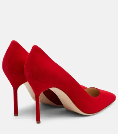 Manolo Blahnik BB 90 suede pumps | Thumbnail 2
