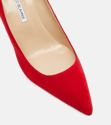 Manolo Blahnik BB 90 suede pumps | Thumbnail 4