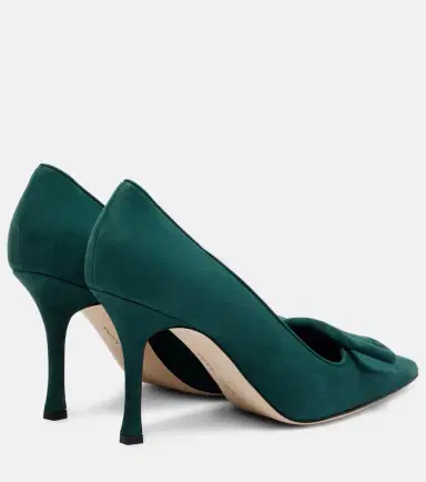 Manolo Blahnik Maysale 90 suede pumps | Thumbnail 4 Manolo Blahnik Maysale 90 suede pumps | Thumbnail 4