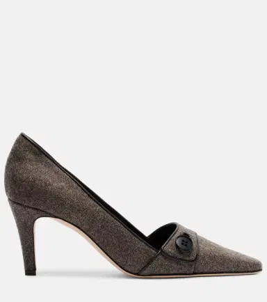 Manolo Blahnik Lulumae 70 herringbone pumps | Thumbnail 3