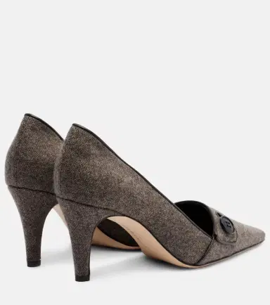 Manolo Blahnik Lulumae 70 herringbone pumps | Thumbnail 4