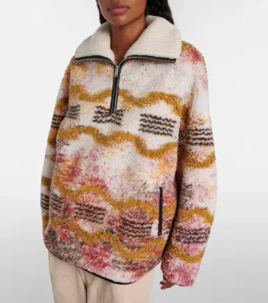 Marant Étoile Marner fleece half-zip sweater | Thumbnail 2