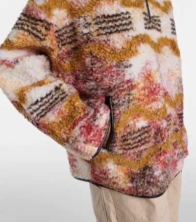 Marant Étoile Marner fleece half-zip sweater | Thumbnail 3