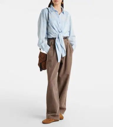 Marant Étoile Valiane cotton shirt | Thumbnail 4