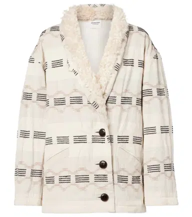 Marant Étoile Qayla cotton-blend jacquard jacket | Thumbnail 1 Marant Étoile Qayla cotton-blend jacquard jacket | Thumbnail 1