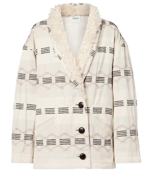 Marant Etoile Qayla cotton-blend jacquard jacket