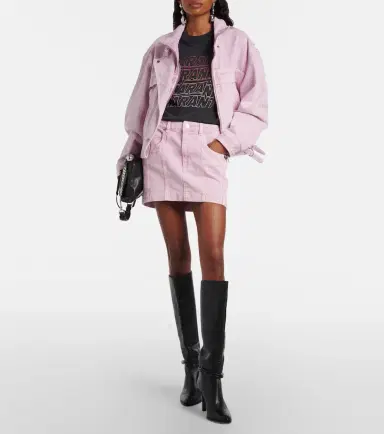 Marant Étoile Joseline denim jacket | Thumbnail 4 Marant Étoile Joseline denim jacket | Thumbnail 4