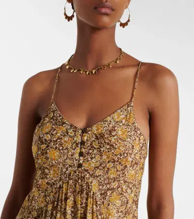 Marant Étoile Sabba floral cotton maxi dress | Thumbnail 2