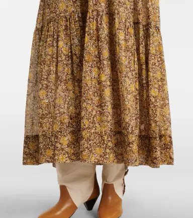 Marant Étoile Sabba floral cotton maxi dress | Thumbnail 3