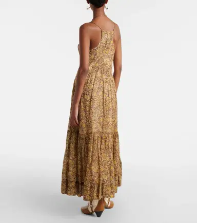 Marant Étoile Sabba floral cotton maxi dress | Thumbnail 4