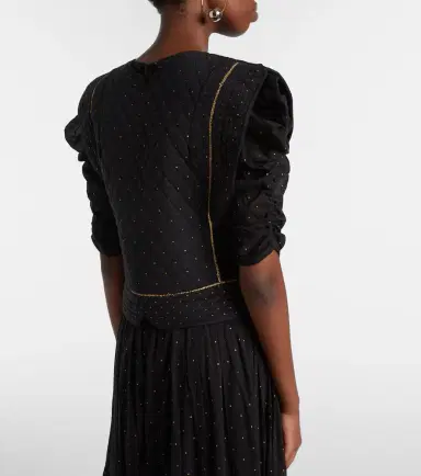 Marant Étoile Volana embellished cropped cotton vest | Thumbnail 3 Marant Étoile Volana embellished cropped cotton vest | Thumbnail 3
