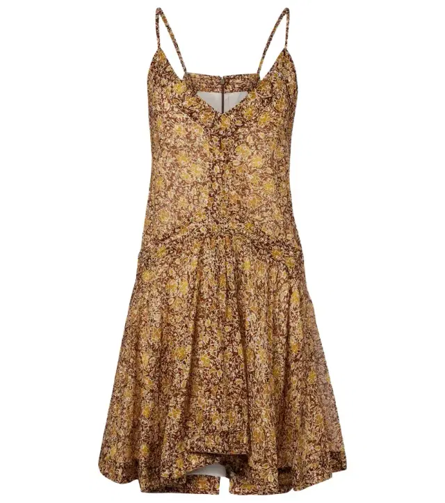 Danielle floral cotton voile minidress