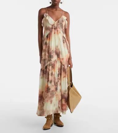 Marant Étoile Printed cotton midi dress | Thumbnail 2
