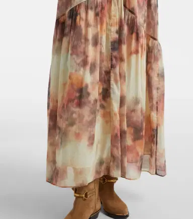 Marant Étoile Printed cotton midi dress | Thumbnail 3