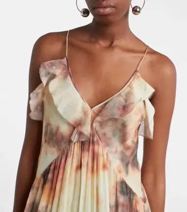 Marant Étoile Printed cotton midi dress | Thumbnail 4