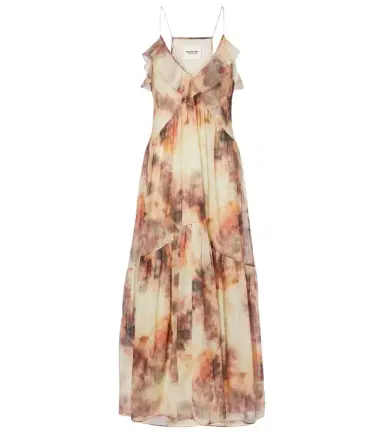 Marant Étoile Printed cotton midi dress | Thumbnail 1