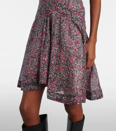 Marant Étoile Danielle floral cotton voile minidress | Thumbnail 2 Marant Étoile Danielle floral cotton voile minidress | Thumbnail 2