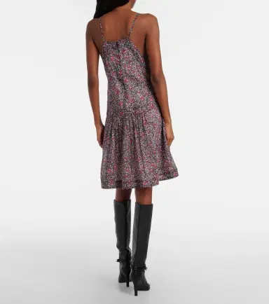 Marant Étoile Danielle floral cotton voile minidress | Thumbnail 4 Marant Étoile Danielle floral cotton voile minidress | Thumbnail 4