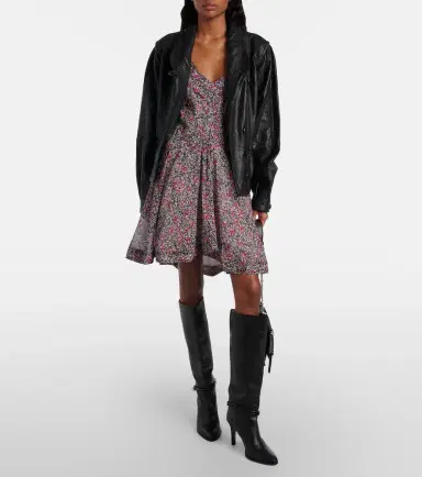 Marant Étoile Danielle floral cotton voile minidress | Thumbnail 5 Marant Étoile Danielle floral cotton voile minidress | Thumbnail 5