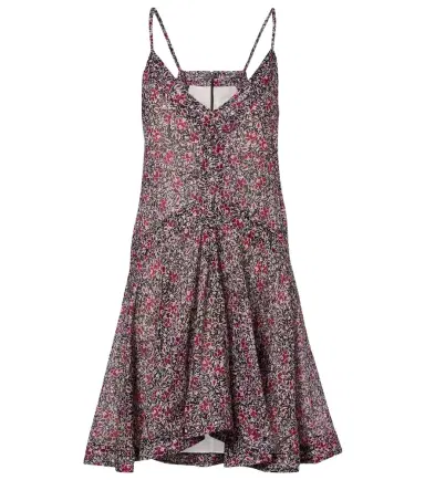 Marant Étoile Danielle floral cotton voile minidress | Thumbnail 1 Marant Étoile Danielle floral cotton voile minidress | Thumbnail 1